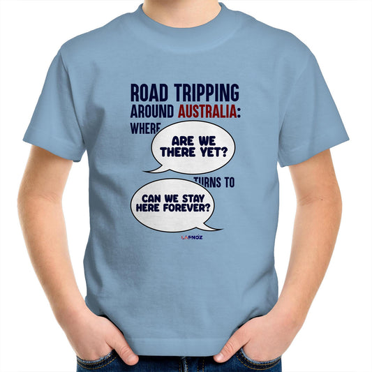 Road Tripping - Soft Fabric Kids Youth T-Shirt