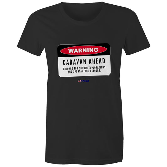 Caravan Ahead - Women's Maple Organic Tee