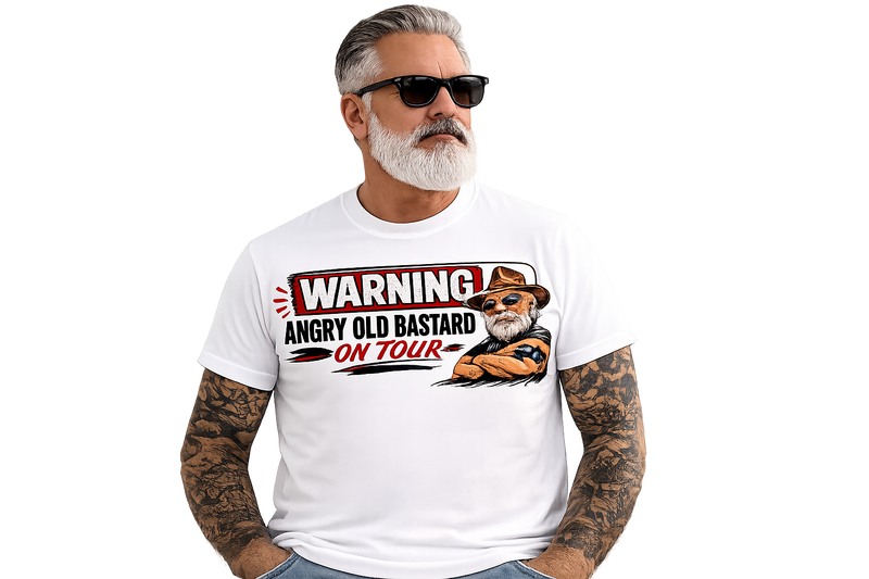 WARNING – Angry Old Bastard On Tour