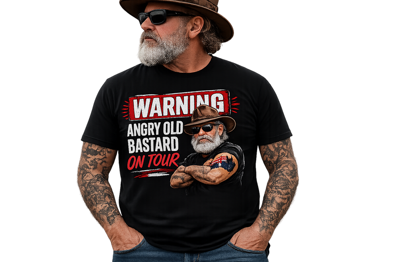 WARNING – ANGRY OLD BASTARD ON TOUR