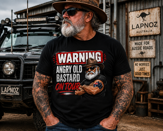 WARNING – ANGRY OLD BASTARD ON TOUR