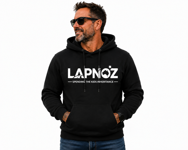 LAPNOZ Hoodie – "Spending the Kids Inheritance"