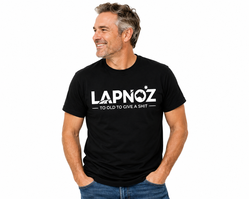LAPNOZ – "Too Old To Give A Shit"