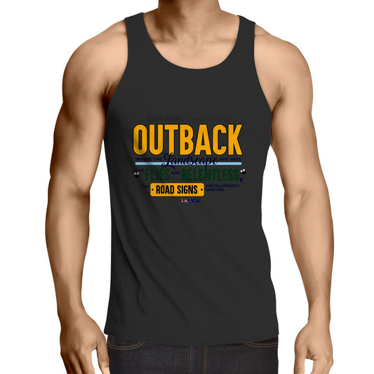 Outback Expeditions: Unveiling Australia's Scenic Drives - Lowdown - Mens Singlet Top