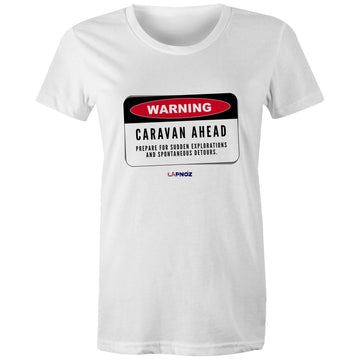 Caravan Ahead - Women's Maple Organic Tee